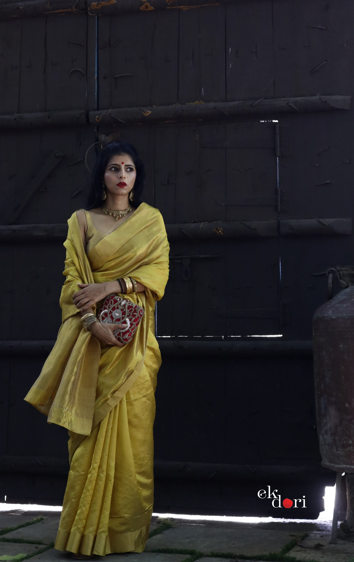 Sona Chanderi Silk Saree : Buy Chanderi Saree Online : Buy Handloom Chanderi Silk Saree Online