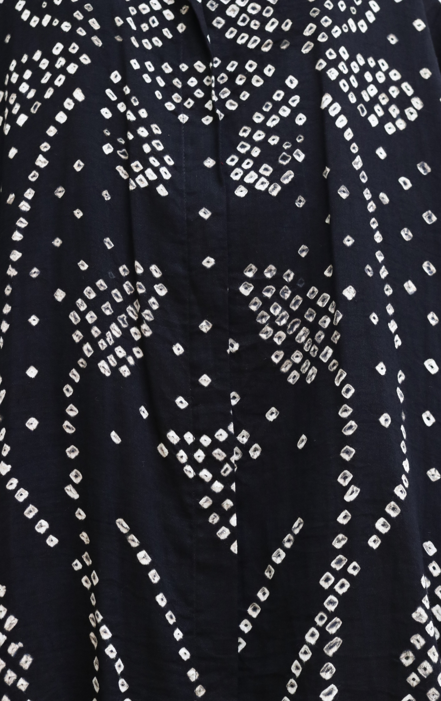 Black Bandhani 'Flower Garden' Cotton Co-ord Set (XXL) : Buy Kurta Palazzo Cotton Co-ord Set