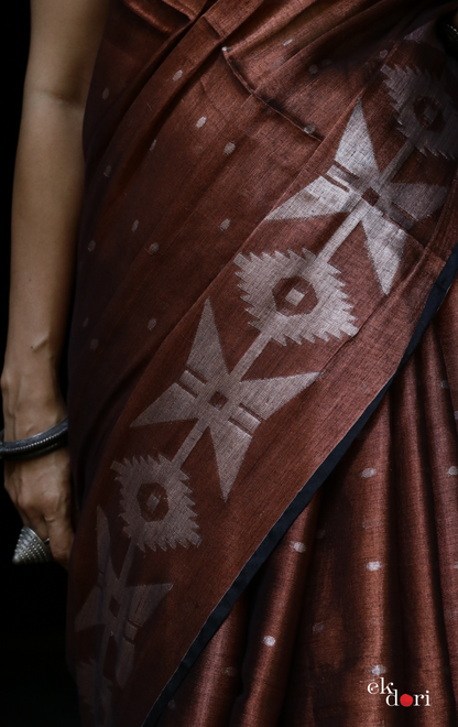 Buy Tissue Mul Cotton Metallic Pale Green Sari : 'Bronze Brilliance' Tissue Mul Cotton Budget Festive Saree
