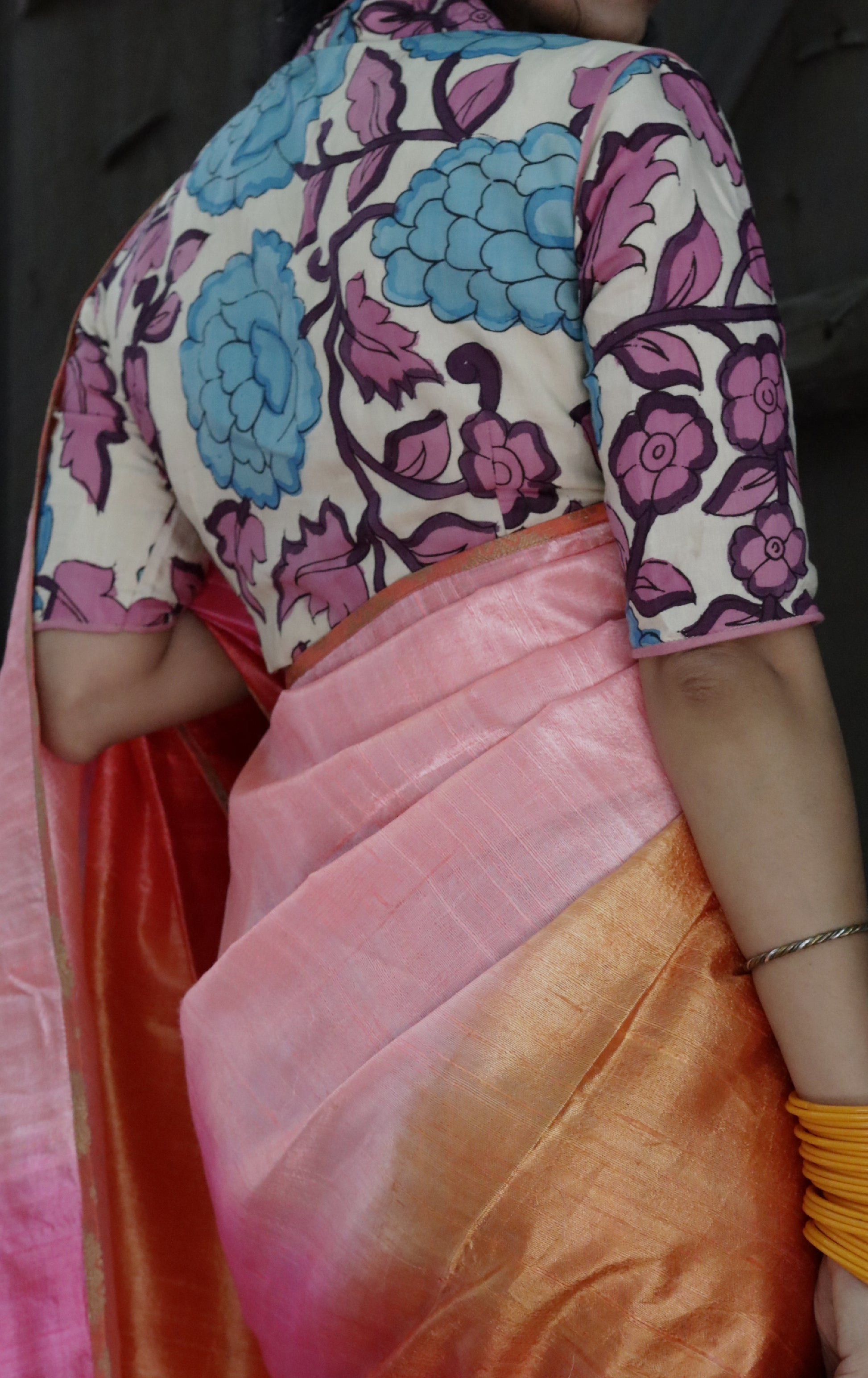 Saree Closed Neck Designs High Collar Saree Blouse Designs High