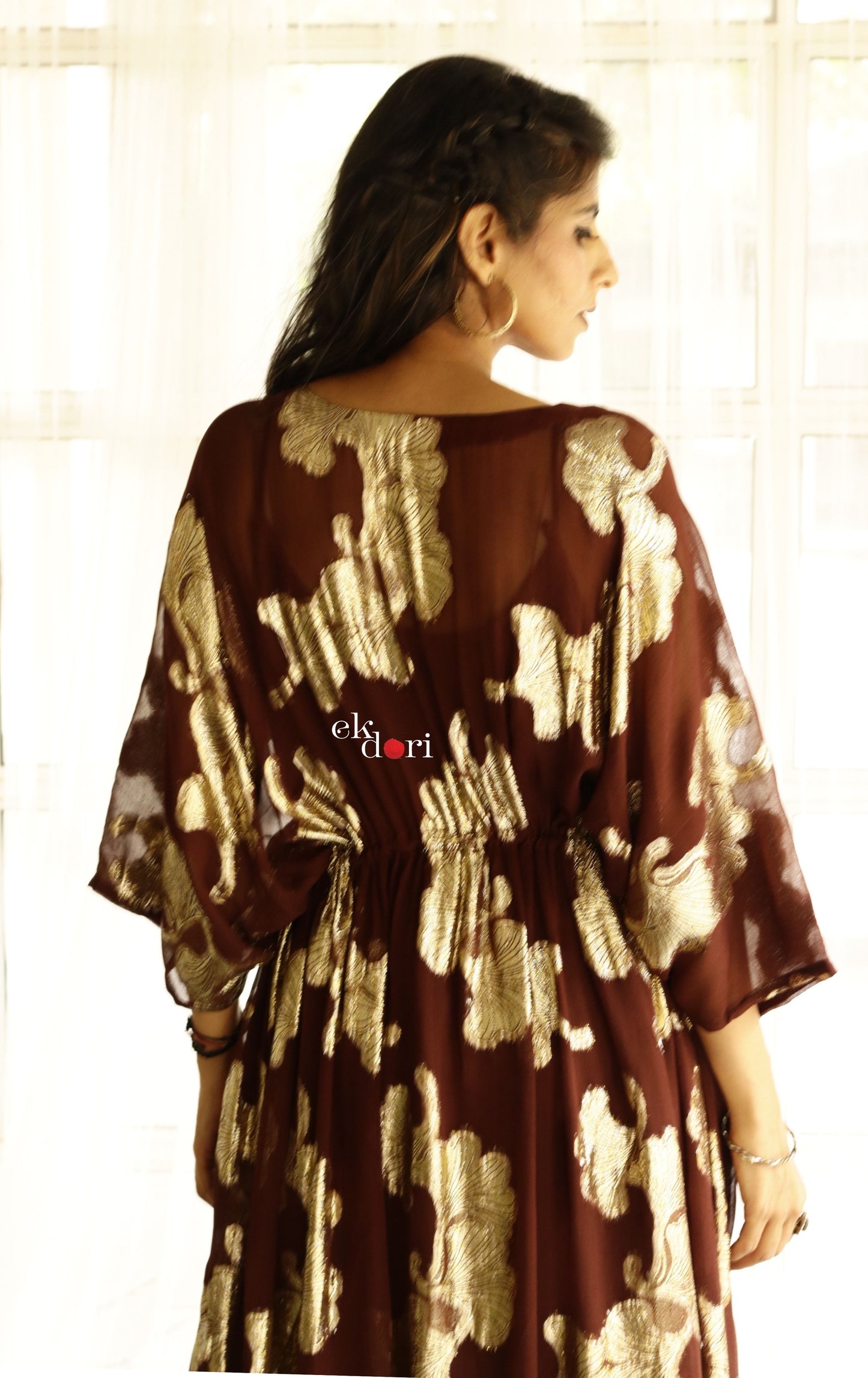 Rakhi Flowy Kaftan Dress : Resort Wear Kaftan Dress