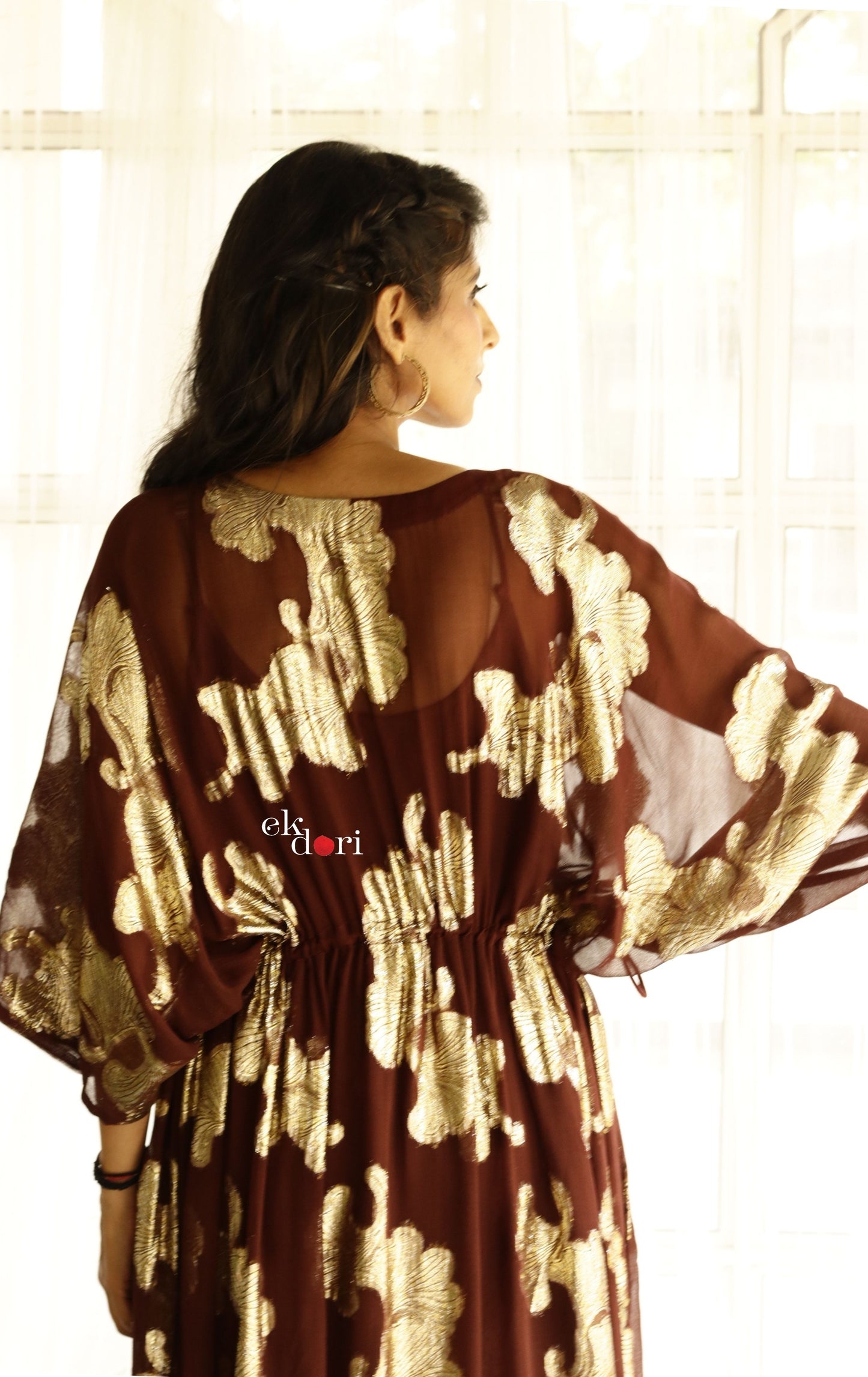 Rakhi Flowy Kaftan Dress : Resort Wear Kaftan Dress