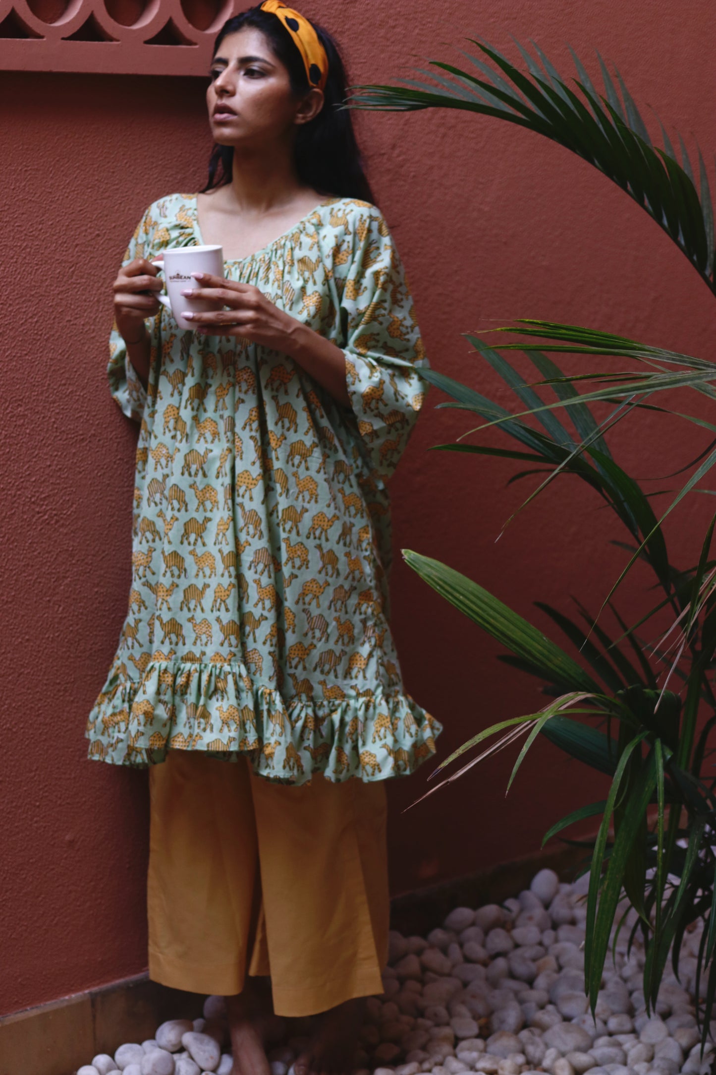 Lounge Wear Set : The Camel Caravan Lounge Set Nightsuit