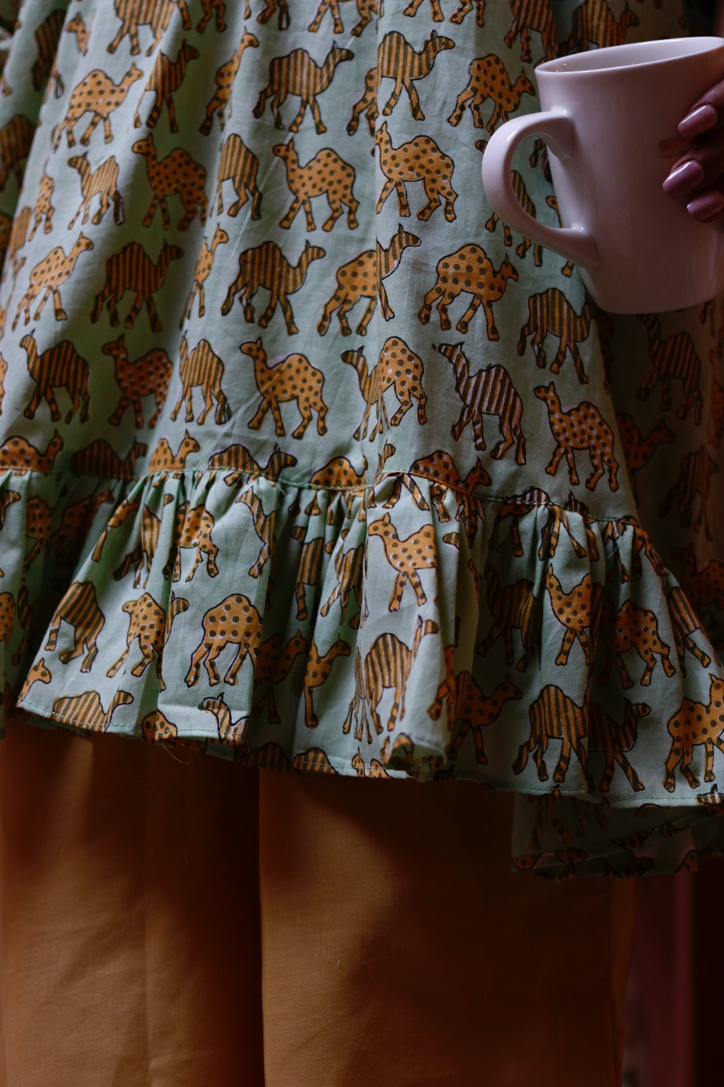 Lounge Wear Set : The Camel Caravan Lounge Set Nightsuit