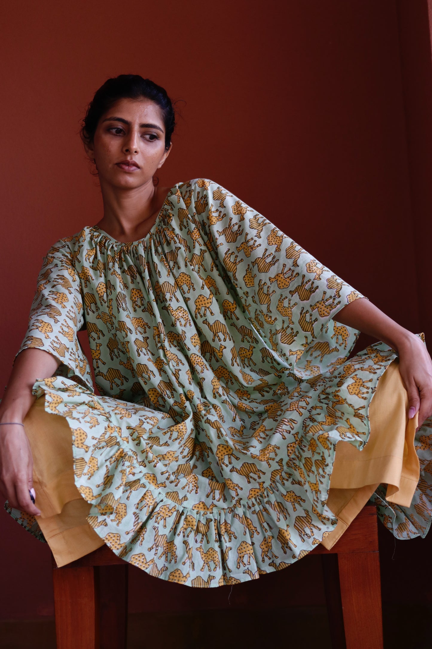 Lounge Wear Set : The Camel Caravan Lounge Set Nightsuit