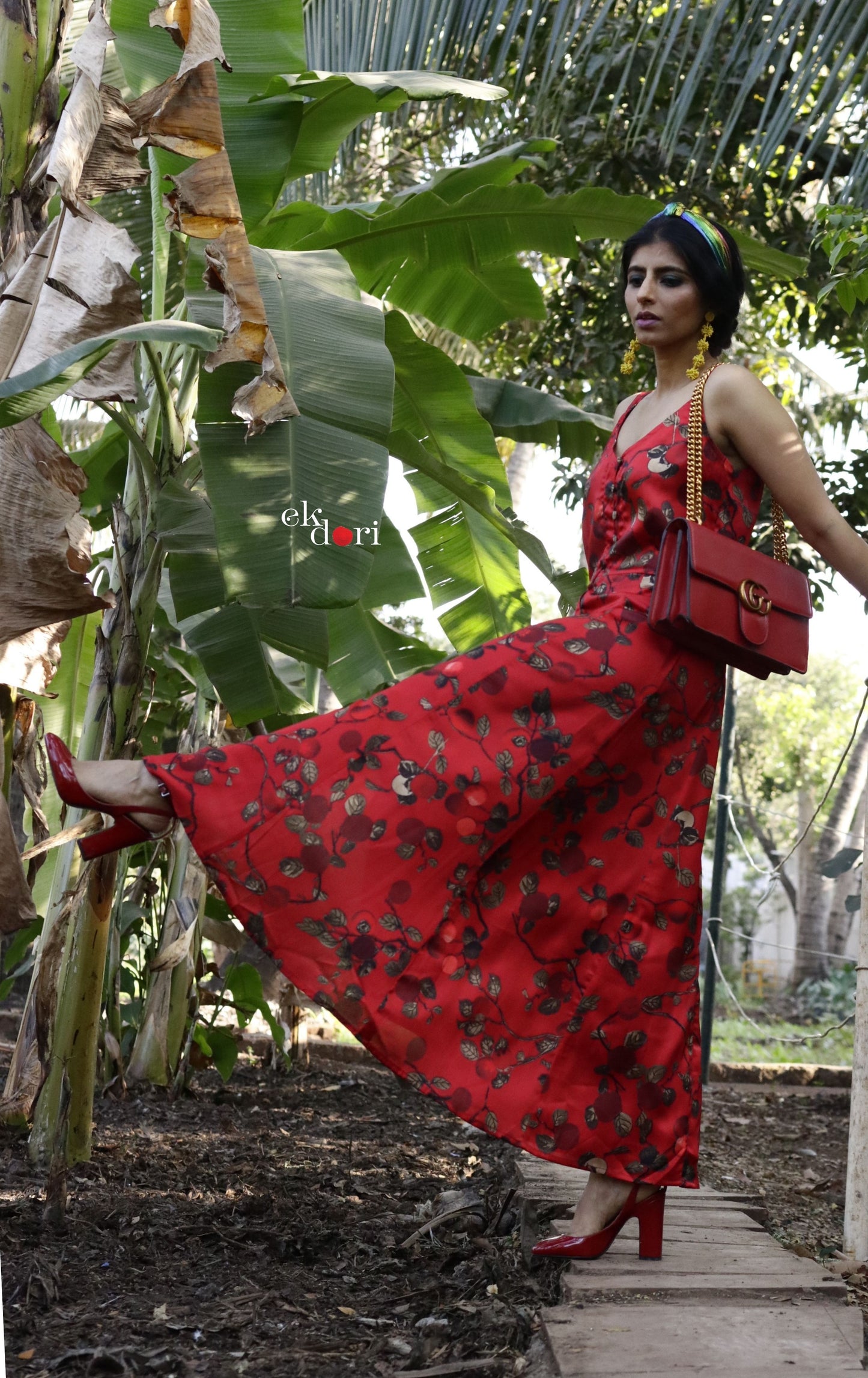 Cherry On The Top Red Maxi Dress : Evening Dress : Resort Wear Dress