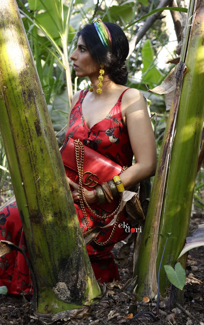 Cherry On The Top Red Maxi Dress : Evening Dress : Resort Wear Dress