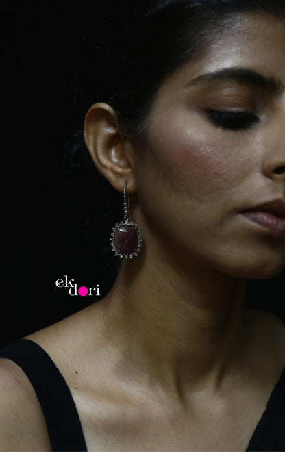 The Queen's Coronation Silver Statement Earrings : Statement Silver Jewellery