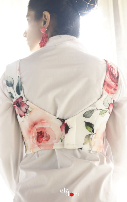 Spring Is Here Saree Blouse