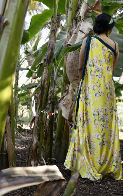Lemonade One Shoulder Maxi Dress : Evening Dress : Resortwear