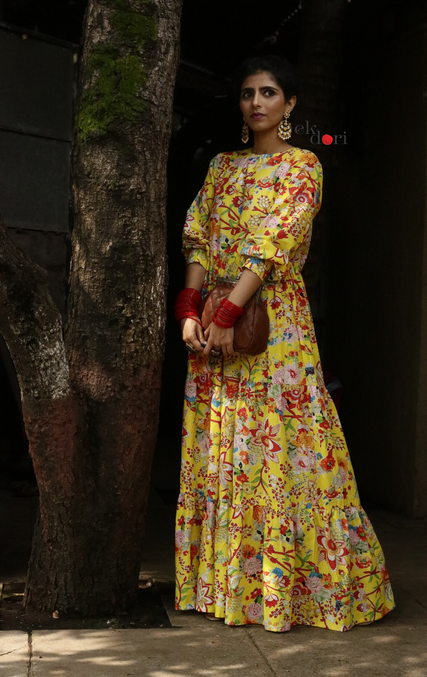Boho Princess : Festive Cotton Maxi Dress