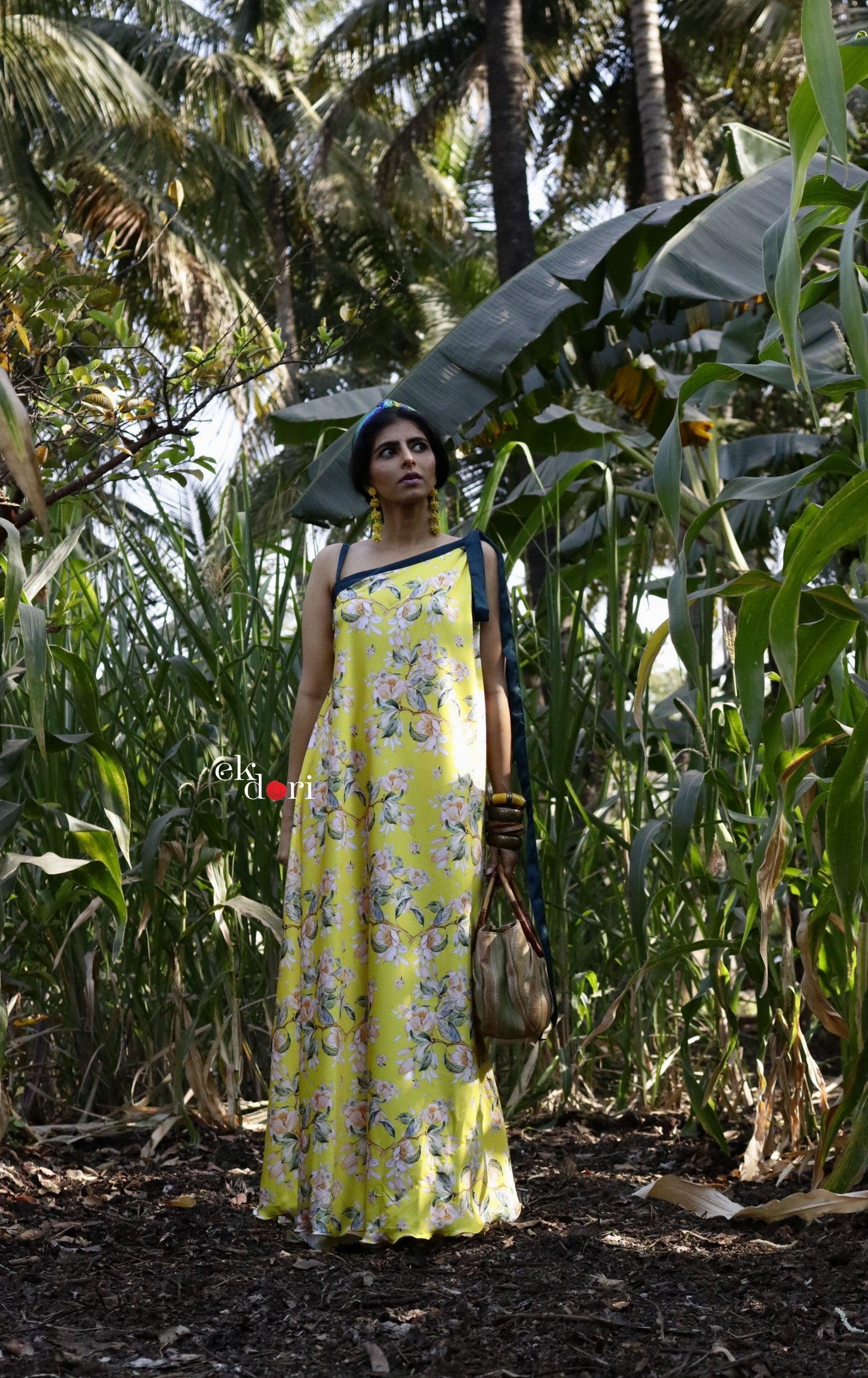 Lemonade One Shoulder Maxi Dress : Evening Dress : Resortwear