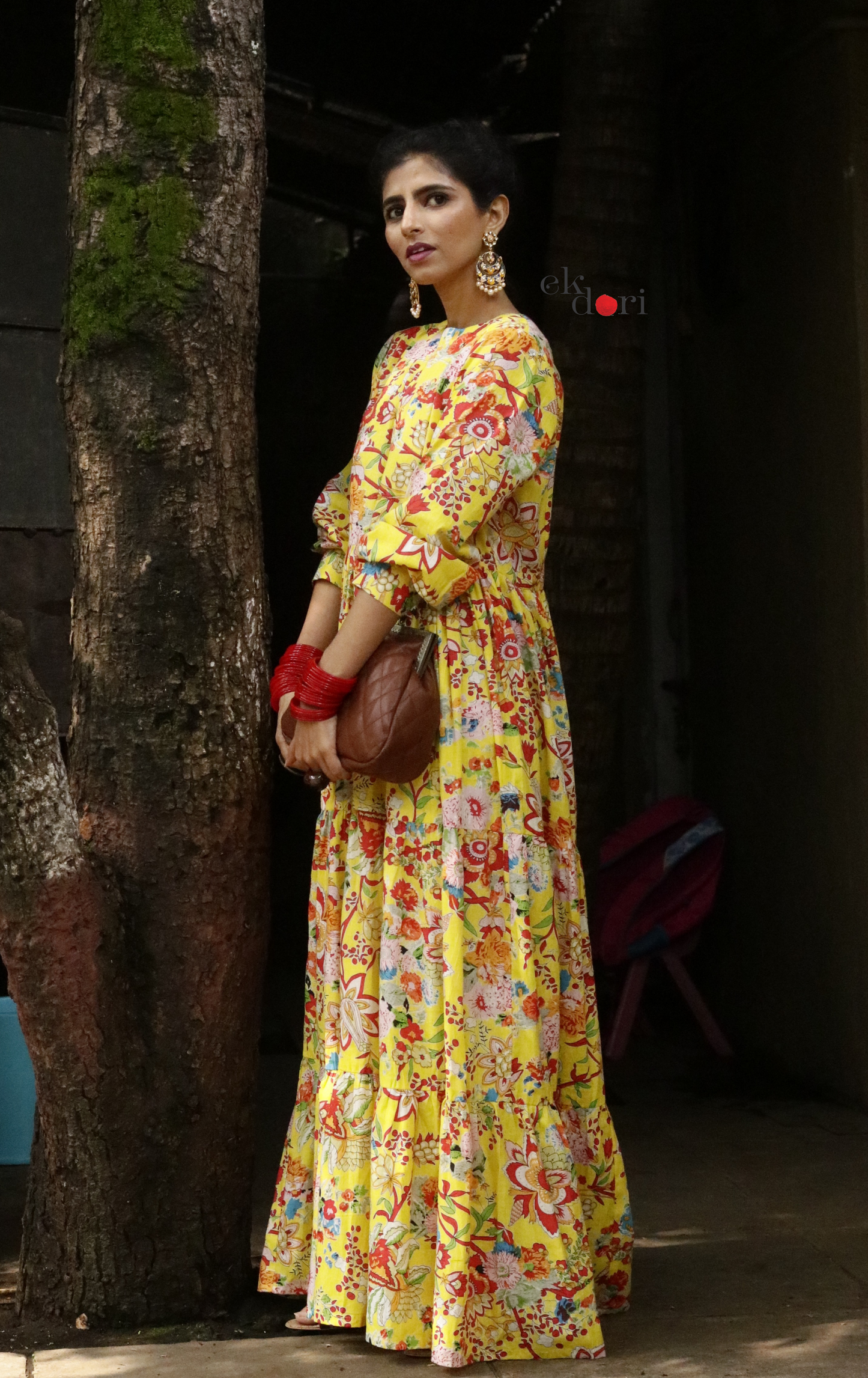 Boho Princess : Festive Cotton Maxi Dress