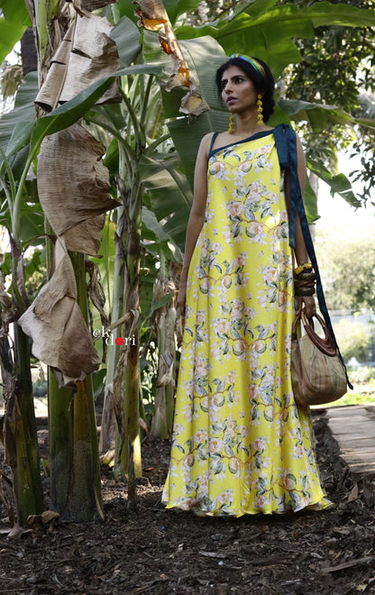 Lemonade One Shoulder Maxi Dress : Evening Dress : Resortwear